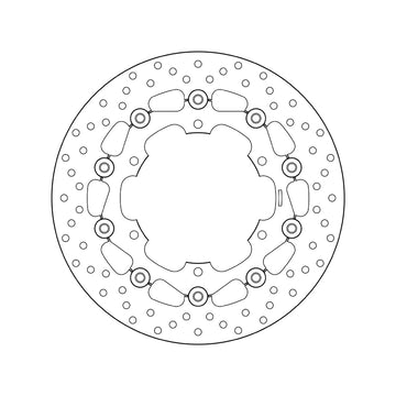 Yamaha Fjr [BREMBO] - Series Oro rund flytende bremseskive