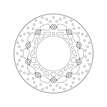 Yamaha Tracer 7 700 [BREMBO] - Series Oro rund flytende bremseskive