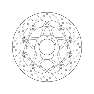 Ducati 749 [BREMBO] - Serie Oro rund flytende bremseskive - 0