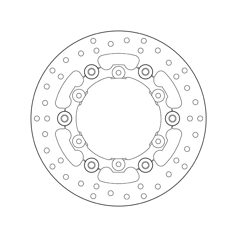 Ktm 690 Sm Prestige [BREMBO] - Series Oro runde flytende bremseskiver - i par