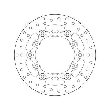 Ktm 690 Sm Prestige [BREMBO] - Series Oro runde flytende bremseskiver - i par