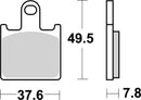 Kawasaki Zzr 1400 [BREMBO] - Bremseklosser av sintret metall i gate - 07KA28SA