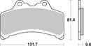 Yamaha Gts 1000 [BREMBO] - Street Carbon Keramiske bremseklosser - 07YA3108