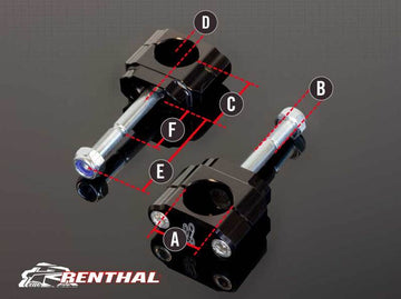 Husqvarna Supermoto 701 [RENTHAL] - 36Tech styrefester Ø36mm Fatbar®36 KTM/Husqvarna