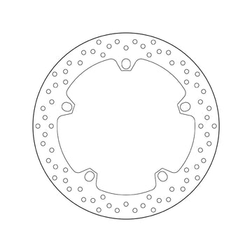 Bmw F 850 Gs Adventure [BREMBO] - Series Oro rund stiv bremseskive - 0
