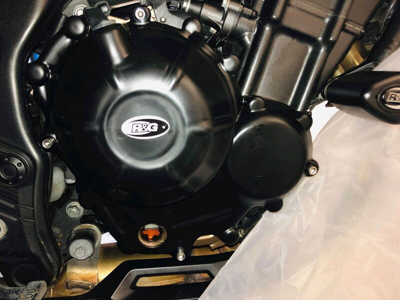 Honda CBR 500 R ABS PC62 [2019-2023] - Motorkassedekselbeskytter Svart Honda