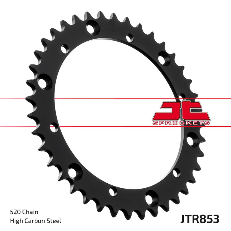 Yamaha TT 600 R [JT Sprockets] - Standard stålpinsett bak