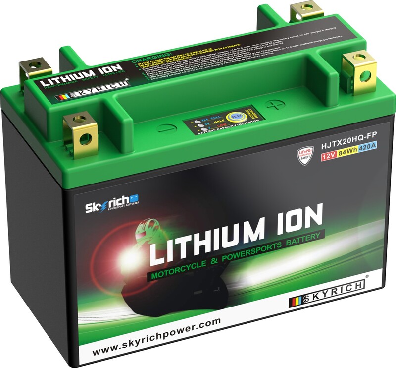 Triumph Tiger Explorer 1200 [SKYRICH] - Lithium-ion batteri - LTX20L