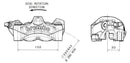 Ducati Panigale 1199 [BREMBO] - M50 foran venstre bremsekaliper titan Ø30mm-2