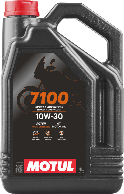 Motorolje 10W30 4T 4L for motorsykler [Motul]