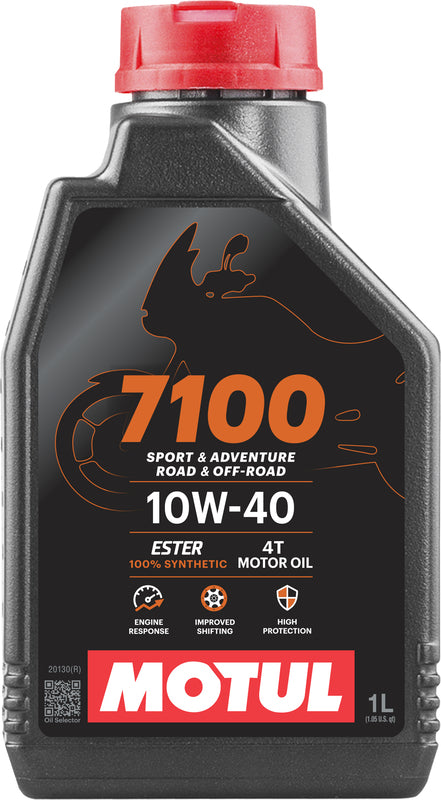 Motorolje 10W40 4T Syntetisk for motorsykler 1L [Motul]