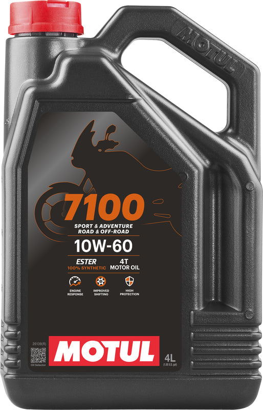 Motorolje 10W60 4T 4L for motorsykler [Motul]