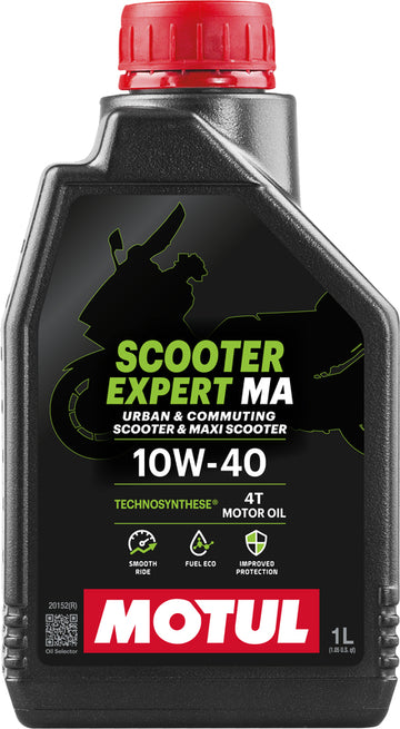 Motorolje 10W40 for 4T Scooter, 1 liter [Motul]