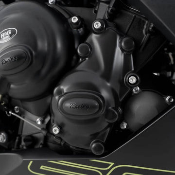 Triumph TIGER SPORT 660 [2022-2025] - Race Series høyre veivhusdekselbeskytter (tenning) - Sort Triumph Trident 660