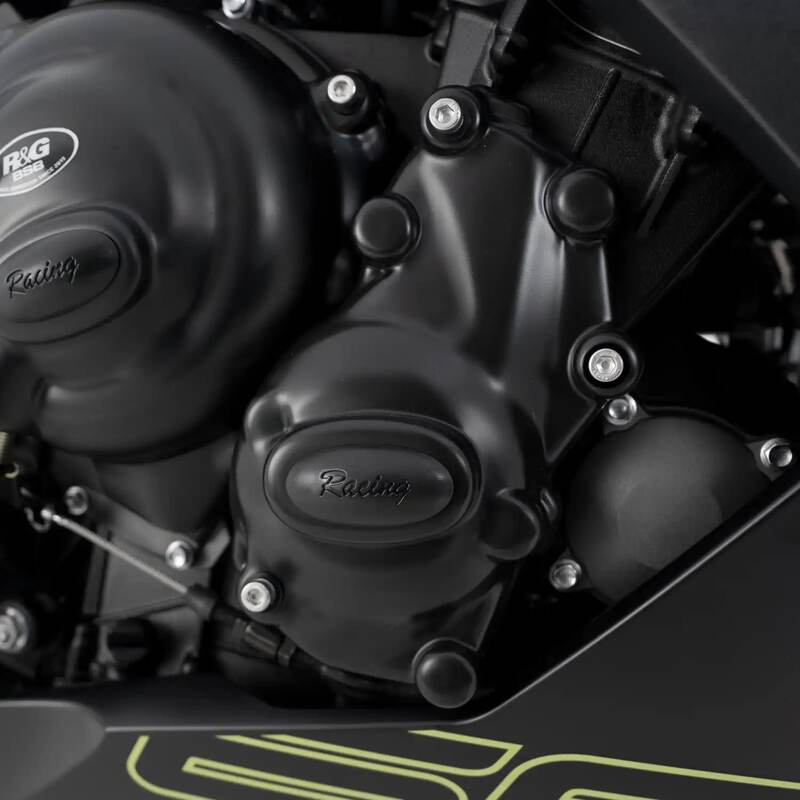 Triumph TRIDENT 660 [2021-2026] - Race Series høyre veivhusdekselbeskytter (tenning) - Sort Triumph Trident 660