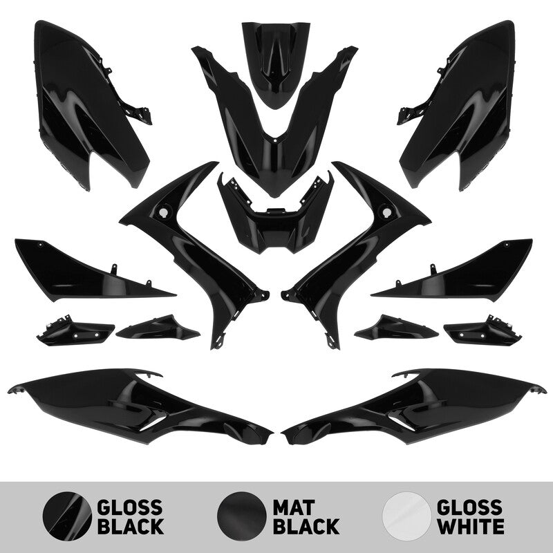 Yamaha T-Max 560 Tech Max [O PARTS] - Konkurranseplastsett Hvit - Yamaha T-Max 560 (20-21)