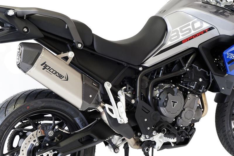 Triumph Tiger 850 Sport [HP CORSE] - SPS Slip On bakre lyddemper