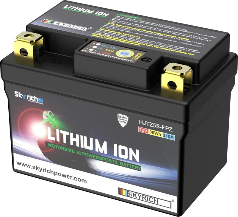 Honda Msx 125 [SKYRICH] - Lithium-ion batteri HJTZ5S-FPZ