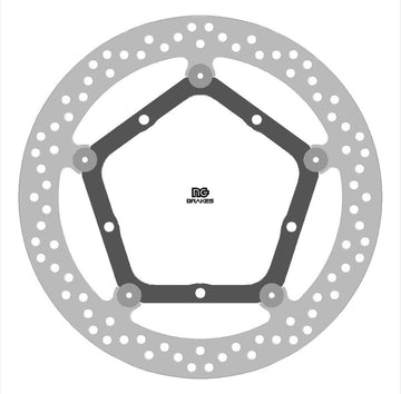 Aprilia Tuareg 660 [NG BRAKE DISC] - rund flytende bremseskive