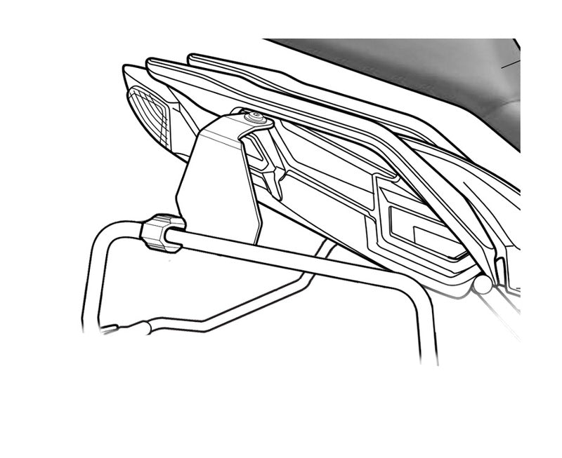 Kawasaki Versys 650 [SHAD] - 4P monteringssett