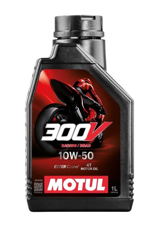 Motorolje 10W50 for 4T Road Racing Motorsykler [Motul]