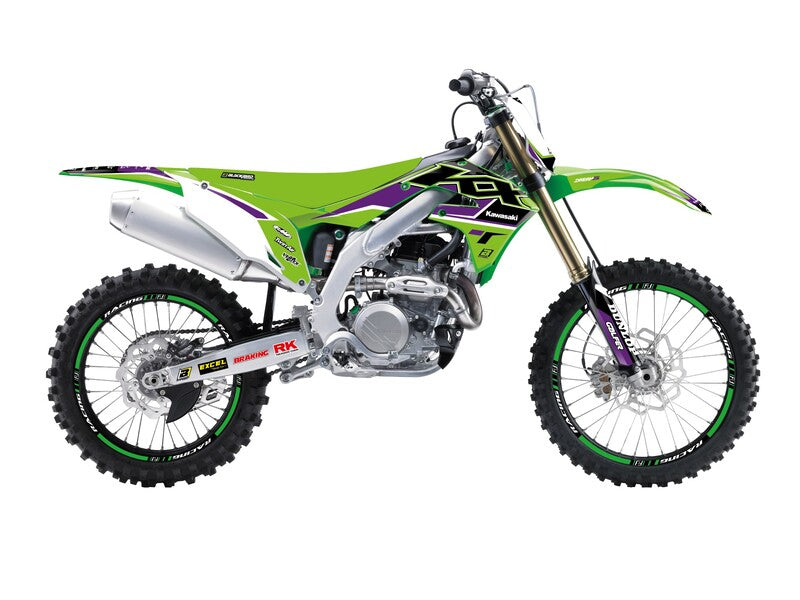 Kawasaki Kx 250 [BLACKBIRD] - Dream Graphic 5 deco-sett