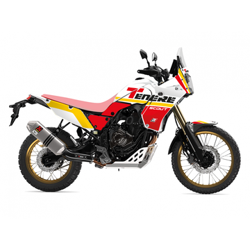Yamaha Tenere 700 [BLACKBIRD] - Rally Ride Graphics Kit – Rød