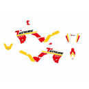 Yamaha Ténéré 700 [BLACKBIRD] - Rally Ride Graphics Kit – Rød