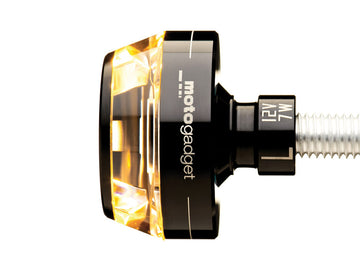 Keeperendblinker mo.blaze plate svart venstre [motogadget] - 0