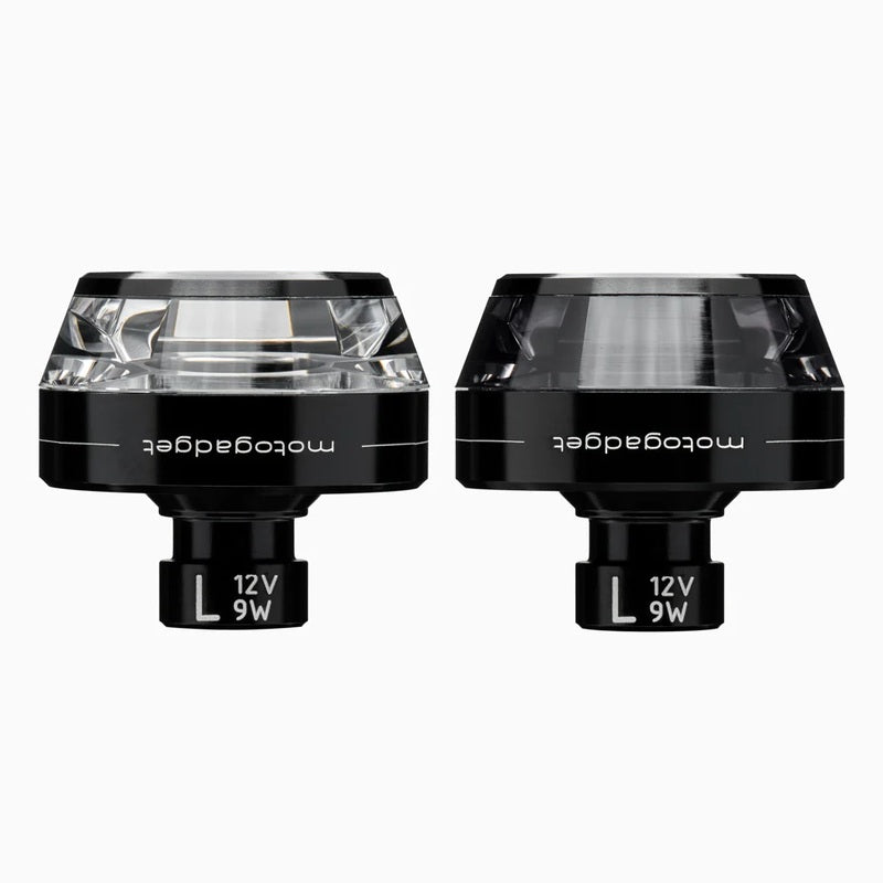 Dealeneblinker Mo.Blaze Dark Dark, venstre [Motogadget]