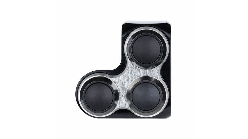 Motorsykkelknapper MO.Switch Basic, 3 Buttons Black/Silver [Motogadget]
