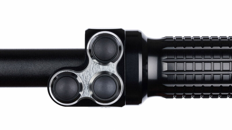 Motorsykkelknapper MO.Switch Basic, 3 Buttons Black/Silver [Motogadget]
