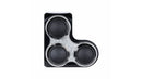 Motorsykkelknapper MO.Switch Basic, 3 Buttons Black/Silver [Motogadget]-2