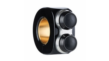 Motorsykkelknapper MO.Switch Basic, 2 Button Black/Silver [Motogadget]