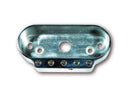 Motorsykkel kombinasjonsinstrumentholder med LED, sølv [Motogadget]-1