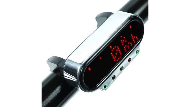 Motorsykkel kombinasjonsinstrumentholder med LED, sølv [Motogadget]