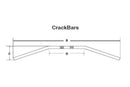 Harley Davidson Fxsb [FEHLING] - Crack Bar, 850 mm Sort-2