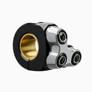 LED -knapp Tap Mo.Switch Basic, 3 knapper, sølv, venstre [Motogadget]-1