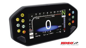 Yamaha Xsr 900 [KOSO] - Digital multifunksjonscockpit RX-4 for MT-07/09, XSR 700/900