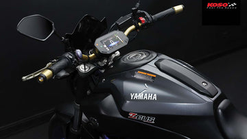 Yamaha Xsr 900 [KOSO] - Digital multifunksjonscockpit RX-4 for MT-07/09, XSR 700/900