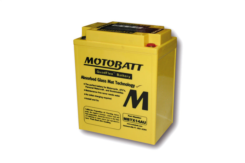 Honda Gl 500 Silverwing [MOTOBATT] - Batteri MBTX14AU