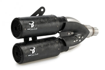 Honda X-Adv [IXRACE] - DCX2 Karbonsmidd bakre lyddemper, X-ADV 750, 17-