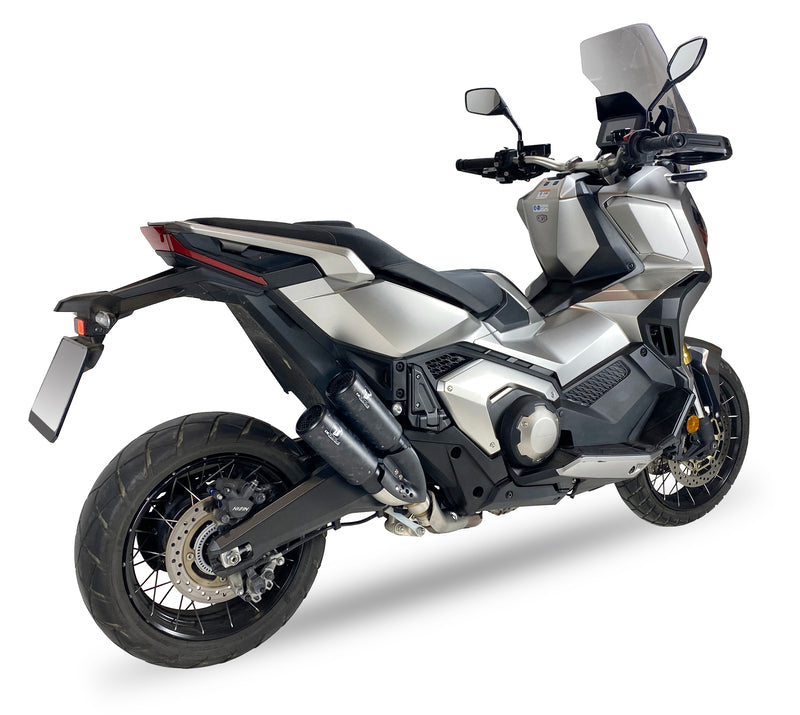 Honda X-Adv [IXRACE] - DCX2 Karbonsmidd bakre lyddemper, X-ADV 750, 17-