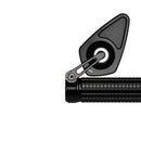 Mo.View Blade Flip Motorcycle Mirror, Diamond, Black [Motogadget]-4