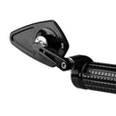 Mo.View Blade Flip Motorcycle Mirror, Diamond, Black [Motogadget]-5