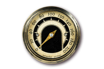 Analog Tascho MST Vintage messingring for motorsykler [Motogadget] - 0