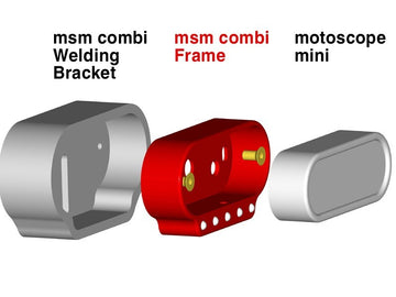 Motorsykkel sveisekopp VA for MSM Combi Instruments [Motogadget] - 0