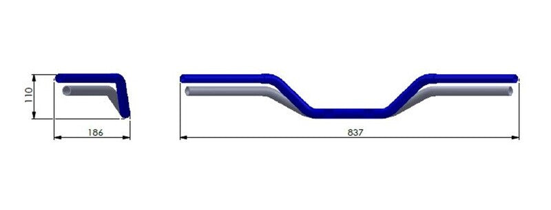 Yamaha XVS 650 Drag Star [Highsider] - Motorsykkelstyr