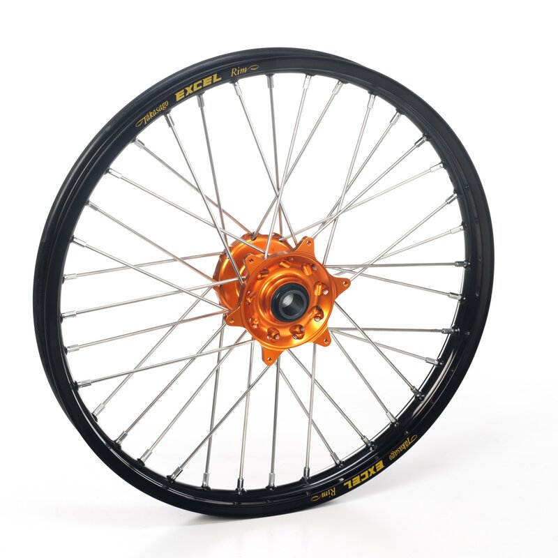 Husqvarna Te 125 [HAAN HJUL] - Forhjul komplett 17x3,50x36T