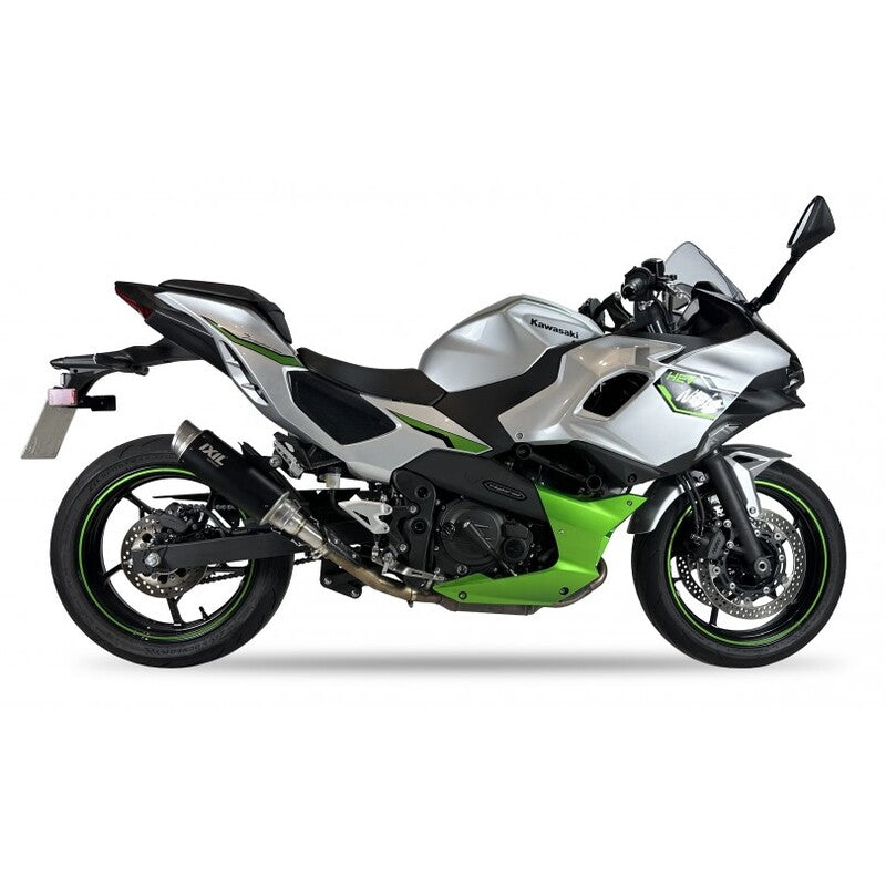 Kawasaki Z 500 [IXIL] - RC3B Slip-On lyddemper rustfritt stål svart